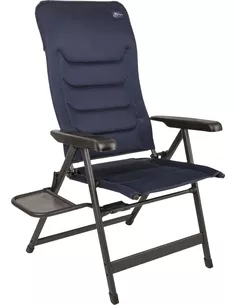 Bardani Domenica Plus 3D Comfort campingstoel met sidetable Moonlight blue