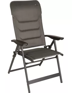 Bardani Vermillion Ergo 3D Comfort campingstoel Platina grey